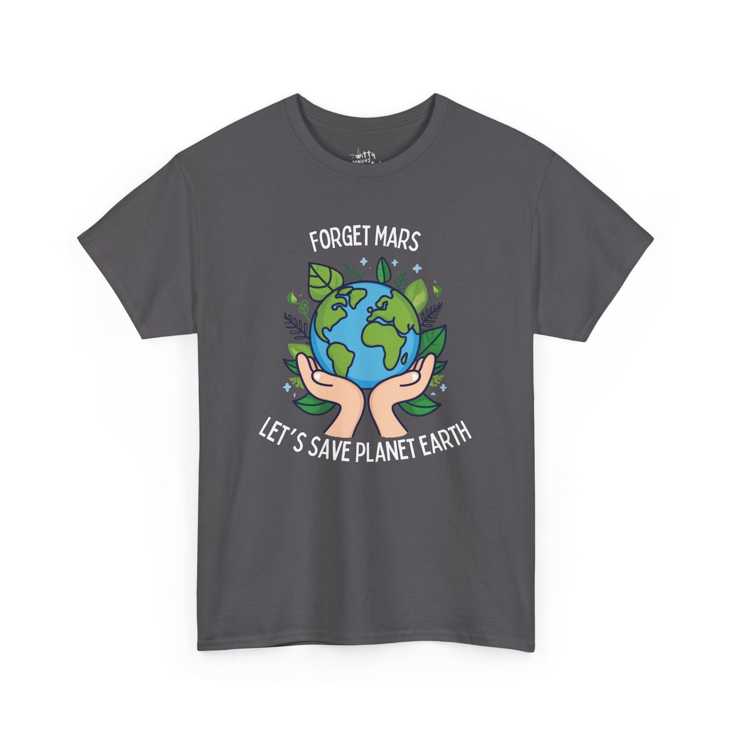 "Forget Mars" Unisex Cotton T-Shirt – Available in 4 Colors