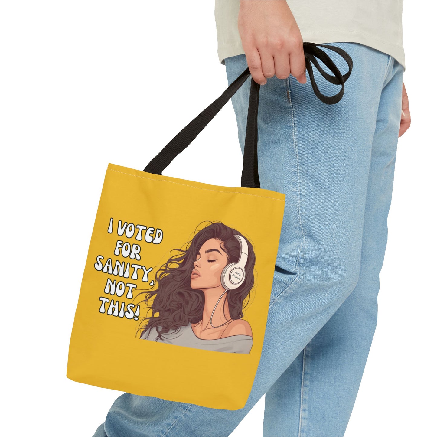"I Voted for Sanity" Fearless Women Tote Bag – 3 Sizes