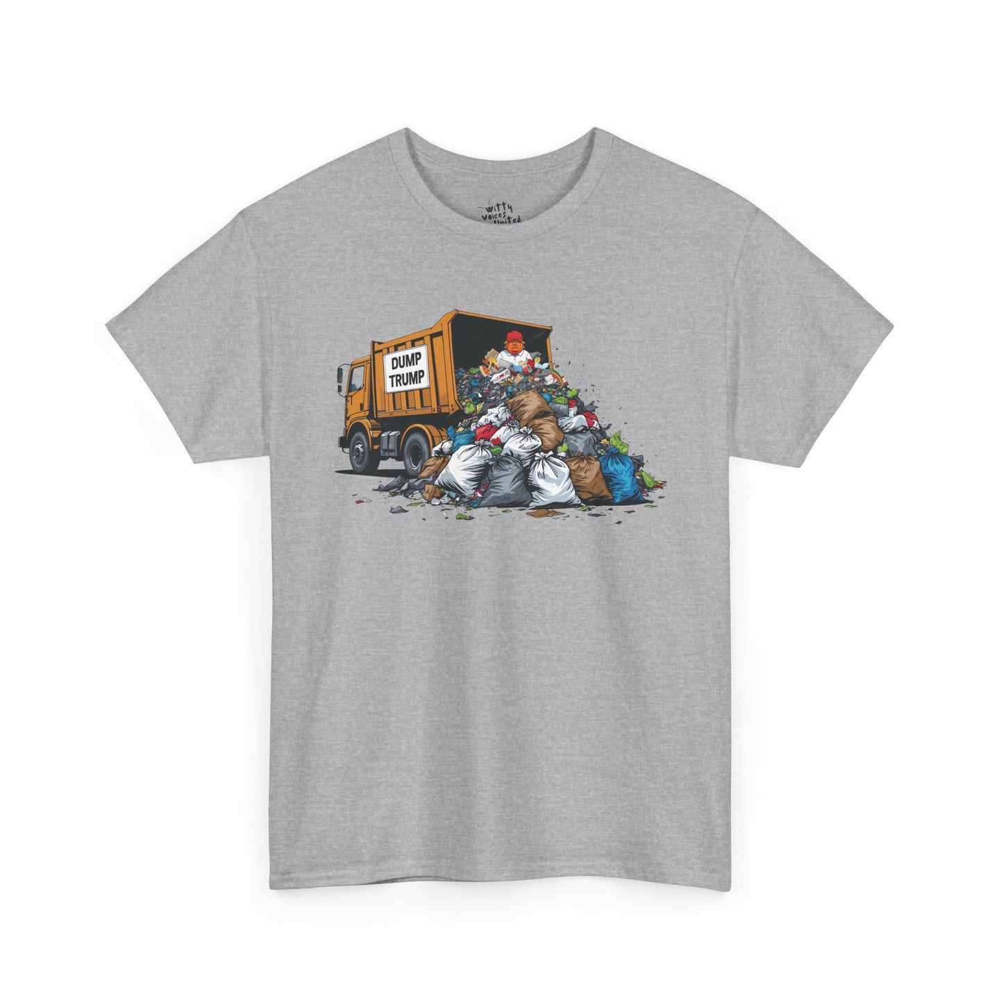 "Dump Trump" Anti-Trump Unisex Cotton T-Shirt - Available in 4 Colors