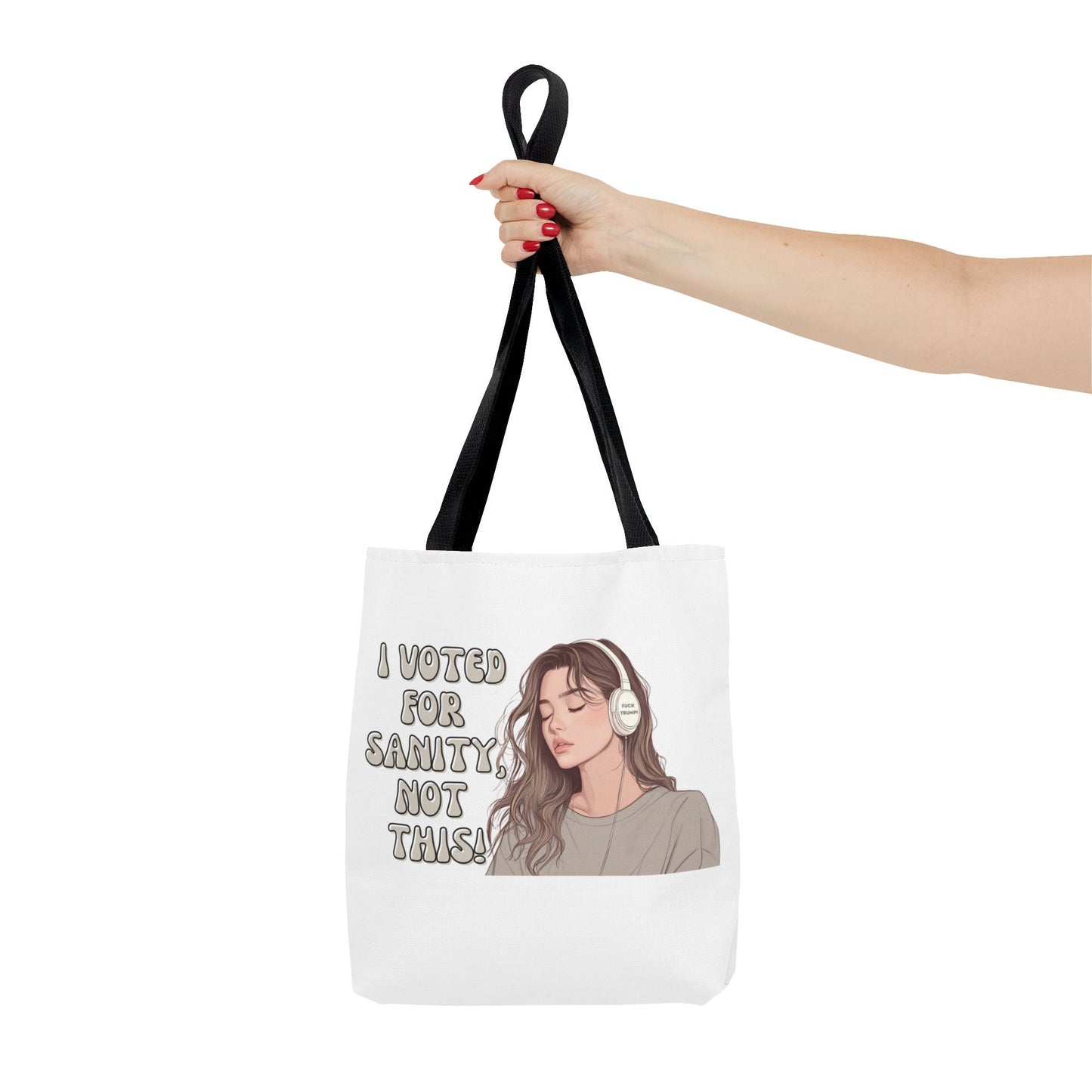 "I Voted for Sanity" Fearless Women Tote Bag – 3 Sizes