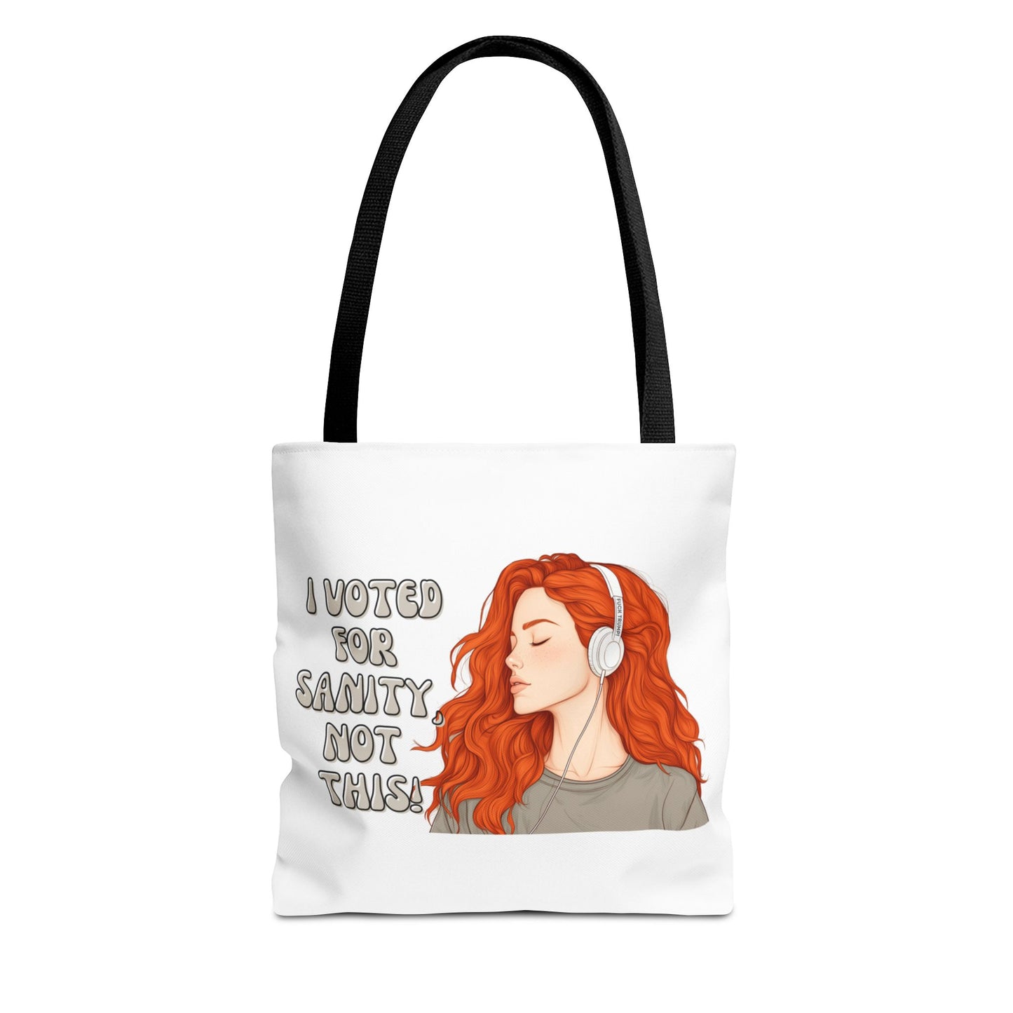 "I Voted for Sanity" Fearless Women Tote Bag – 3 Sizes