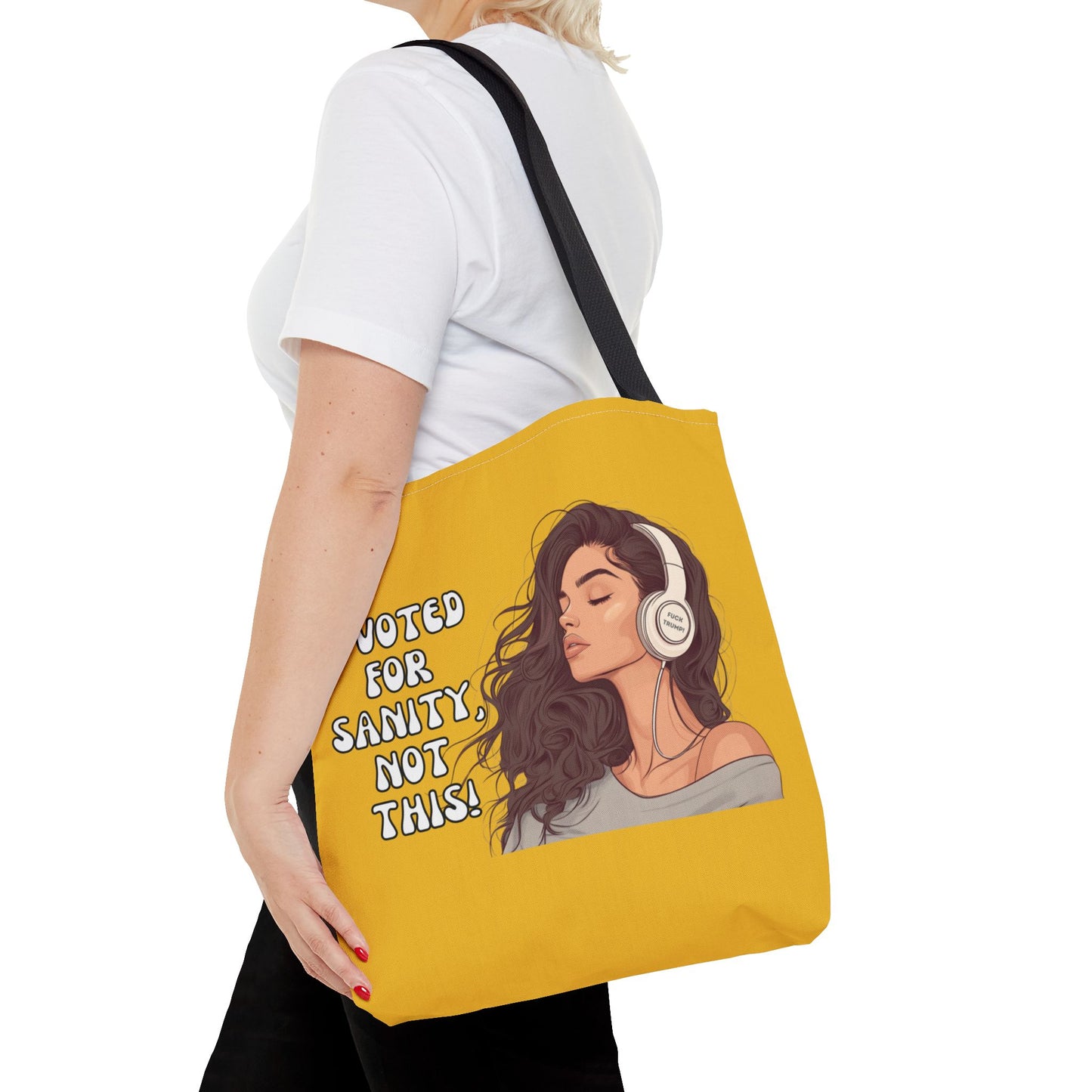 "I Voted for Sanity" Fearless Women Tote Bag – 3 Sizes