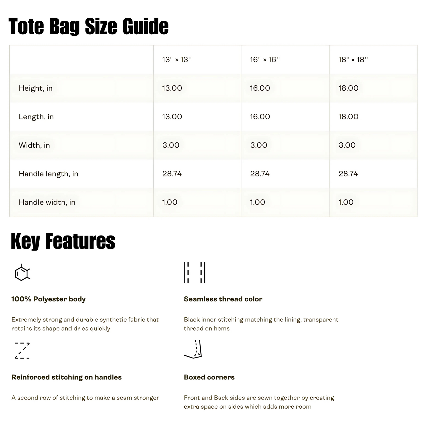 "I Voted for Sanity" Fearless Women Tote Bag – 3 Sizes - White