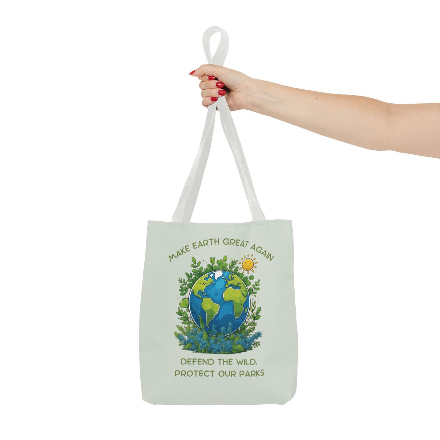 "Make Earth Great Again" Nature Lover Tote Bag - 3 Sizes