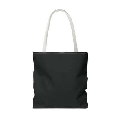 "Be Kind" Minimalist Floral Tote Bag - 3 Sizes - Black