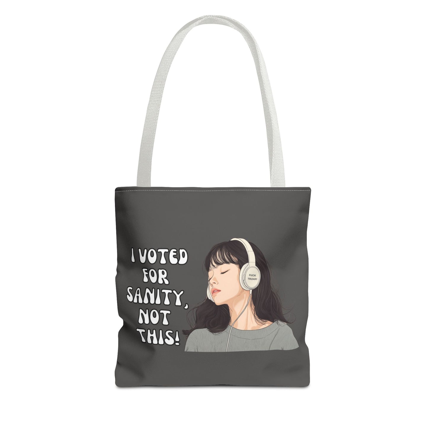 "I Voted for Sanity" Fearless Women Tote Bag – 3 Sizes