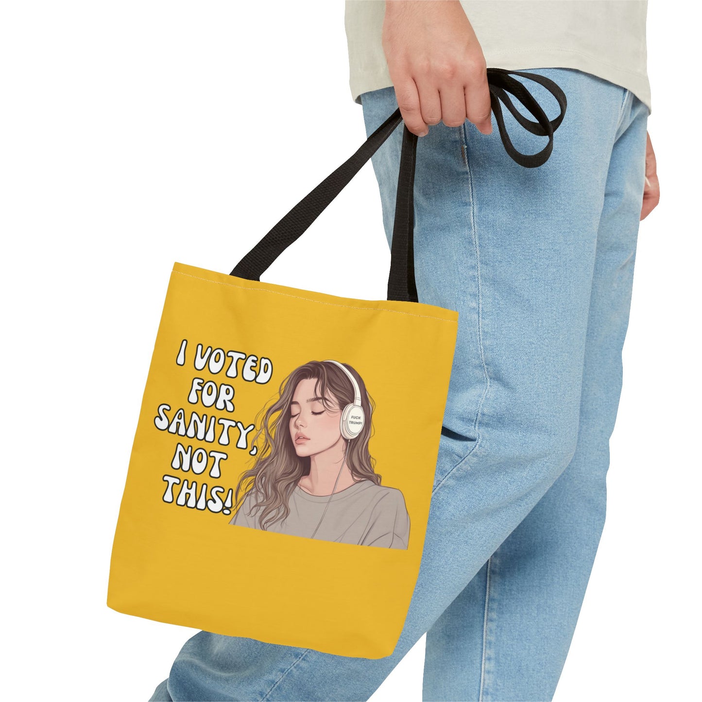 "I Voted for Sanity" Fearless Women Tote Bag – 3 Sizes
