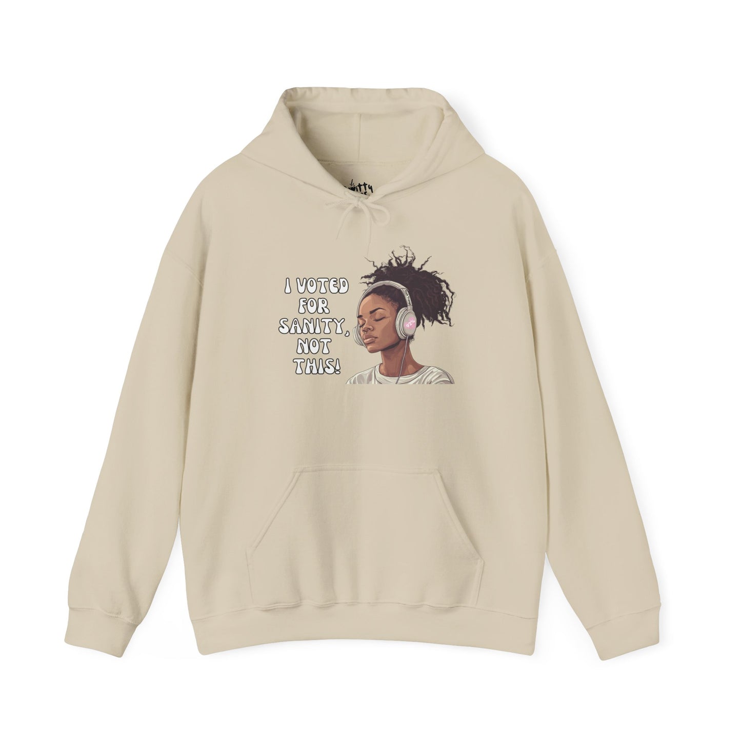 "I Voted for Sanity" Fearless Women Unisex Hoodie - Available in 5 Colors