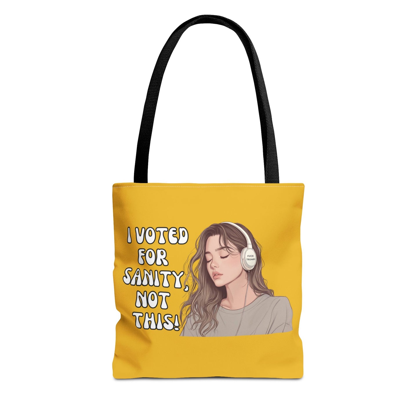 "I Voted for Sanity" Fearless Women Tote Bag – 3 Sizes