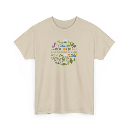 "Save Our National Parks" Unisex Cotton T-Shirt – Available in 4 Colors
