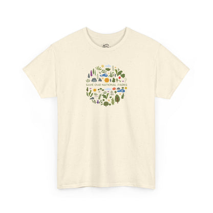 "Save Our National Parks" Unisex Cotton T-Shirt – Available in 4 Colors