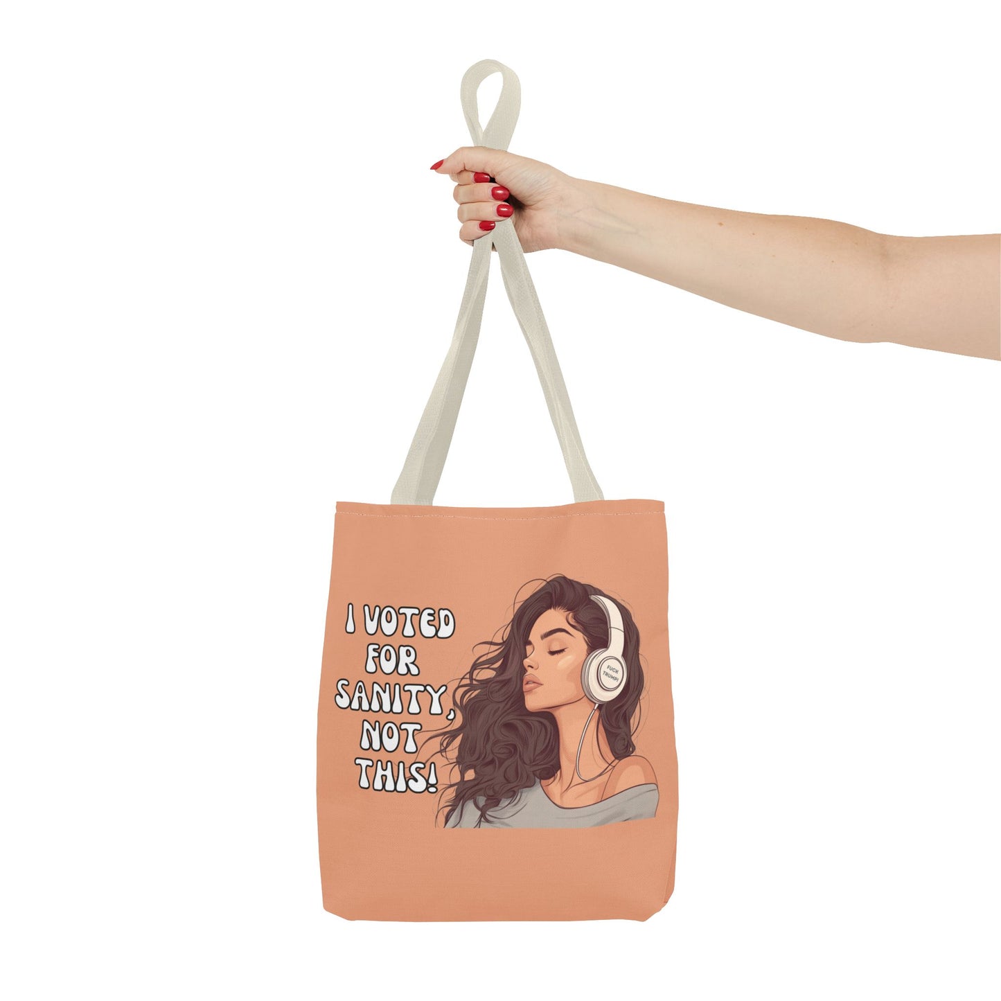 "I Voted for Sanity" Fearless Women Tote Bag – 3 Sizes