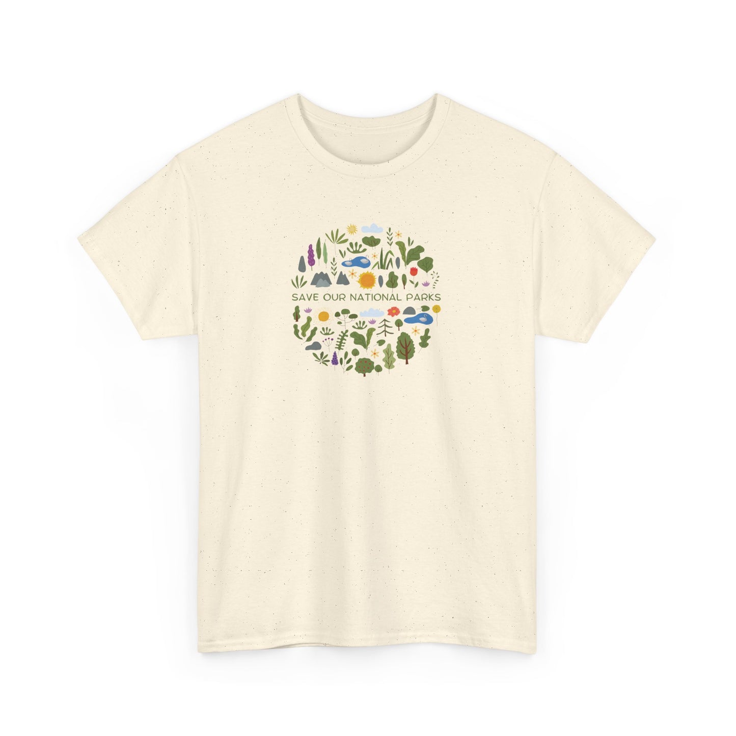 "Save Our National Parks" Unisex Cotton T-Shirt – Available in 4 Colors