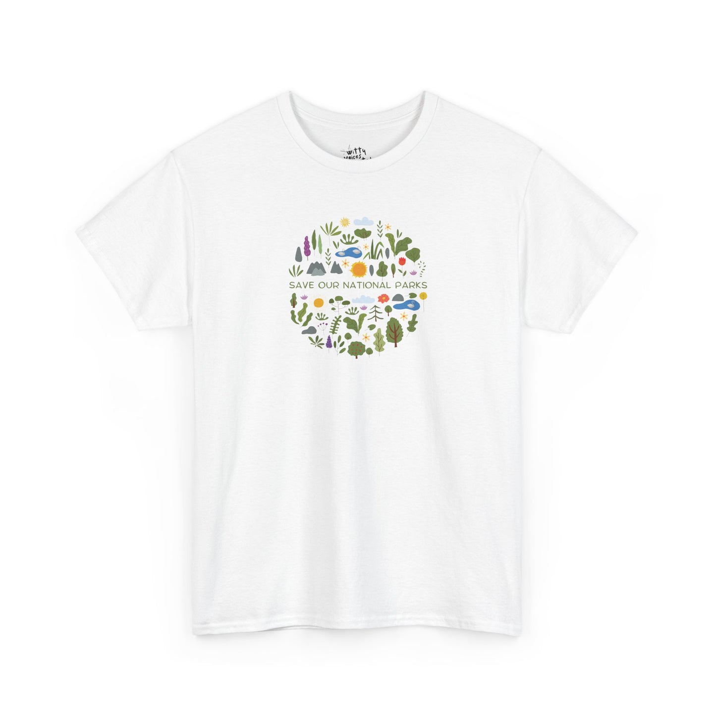 "Save Our National Parks" Unisex Cotton T-Shirt – Available in 4 Colors