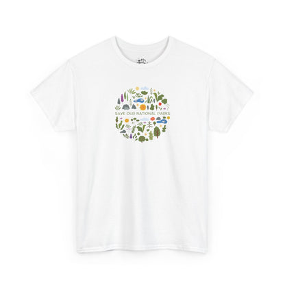 "Save Our National Parks" Unisex Cotton T-Shirt – Available in 4 Colors