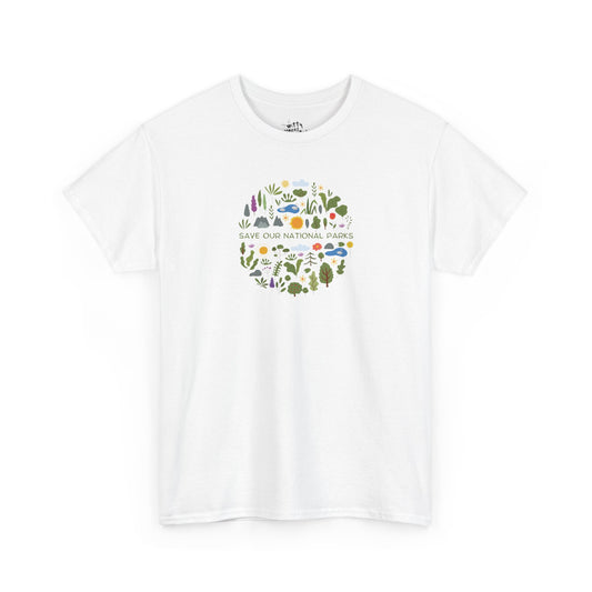"Save Our National Parks" Unisex Cotton T-Shirt – Available in 4 Colors