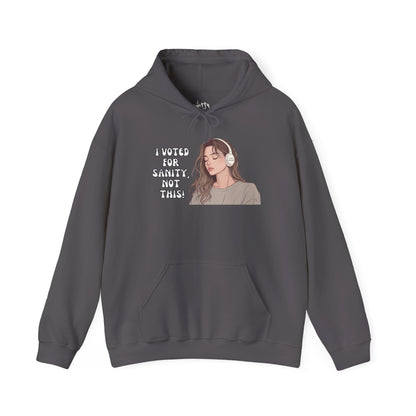 "I Voted for Sanity" Fearless Women Unisex Hoodie - Available in 4 Colors