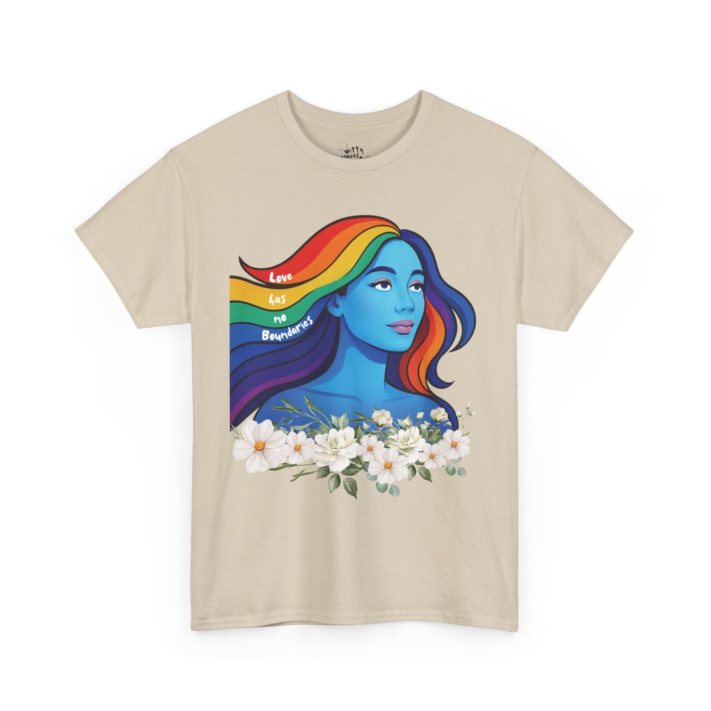 Pride Goddess Unisex Cotton T-Shirt – Available in 5 Colors