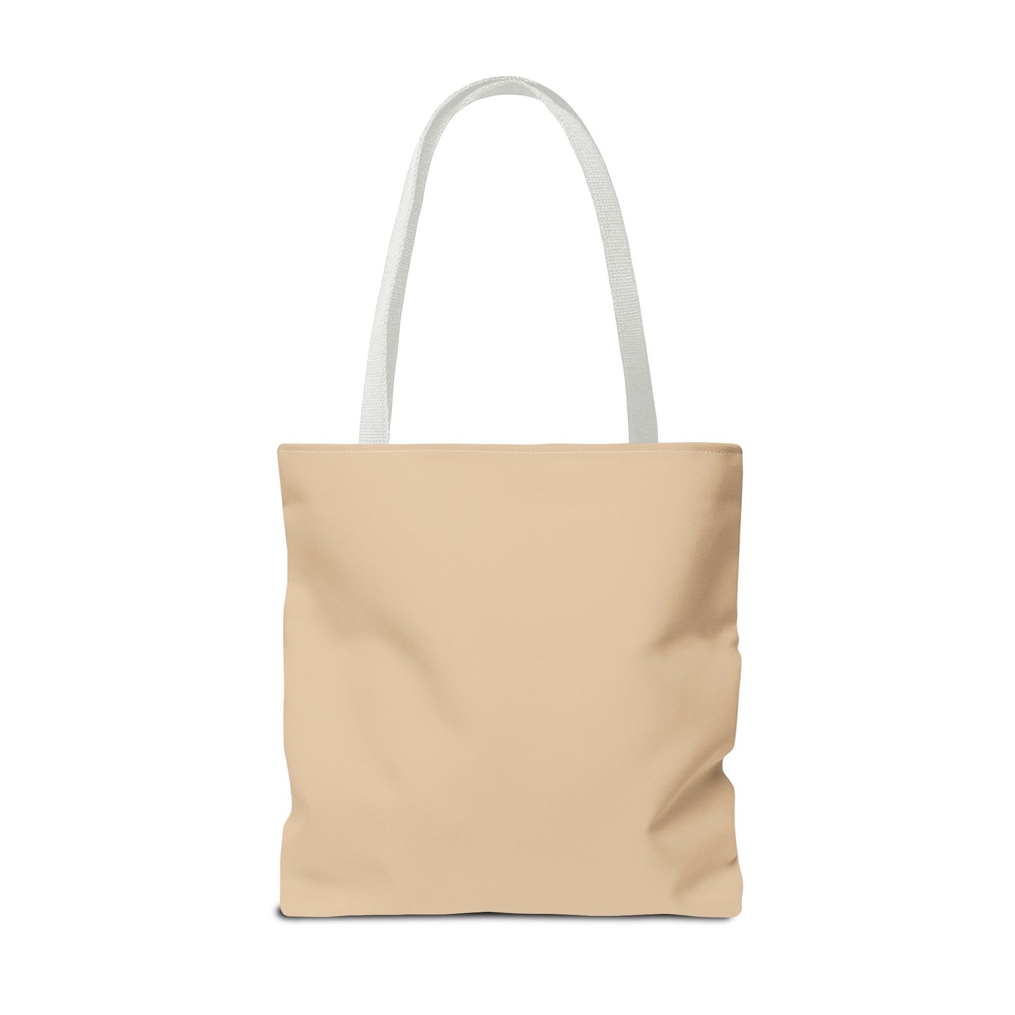 "Be Kind" Minimalist Floral Tote Bag – 3 Sizes - Beige
