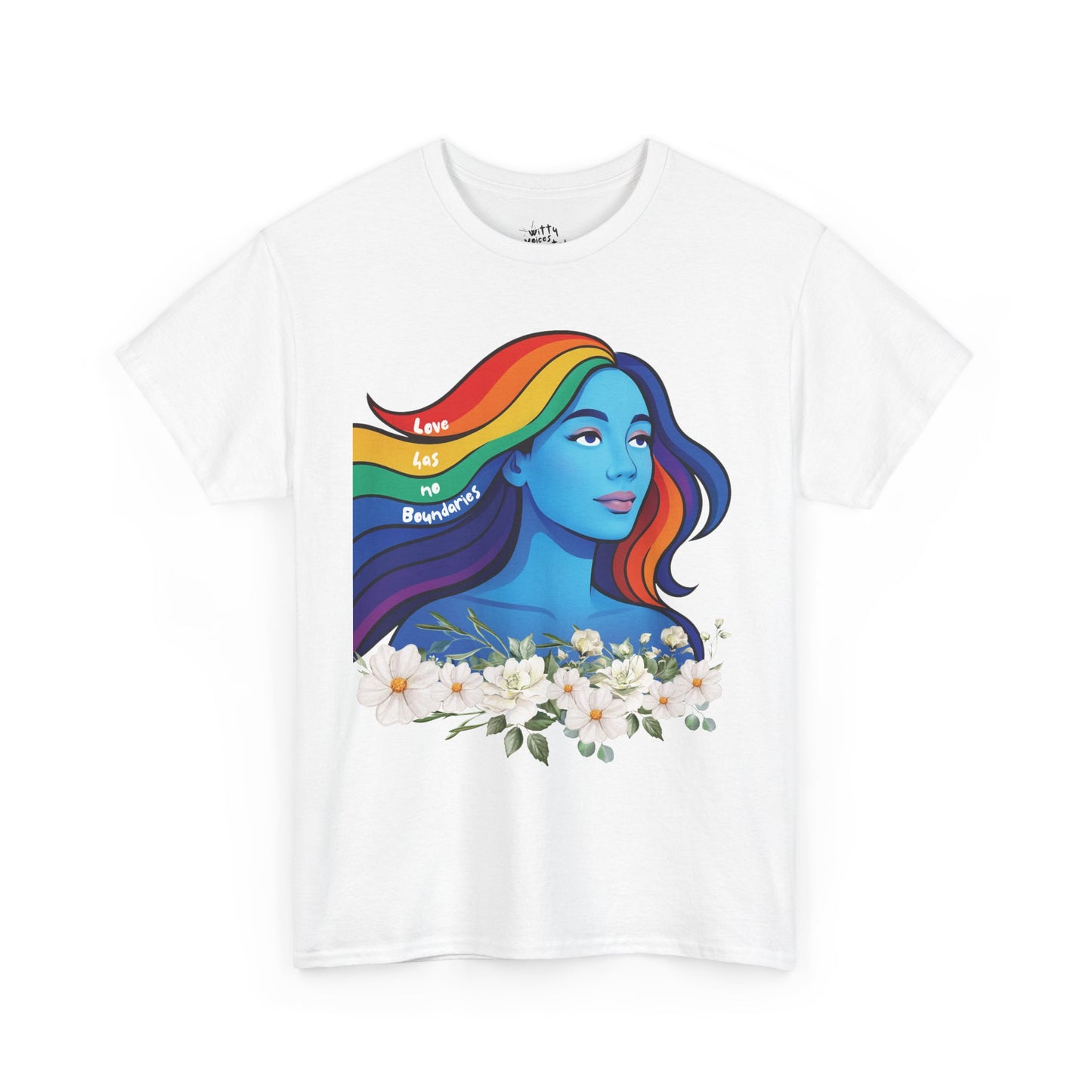 Pride Goddess Unisex Cotton T-Shirt – Available in 5 Colors