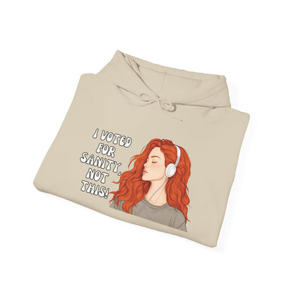 "I Voted for Sanity" Fearless Women Unisex Hoodie - Available in 4 Colors