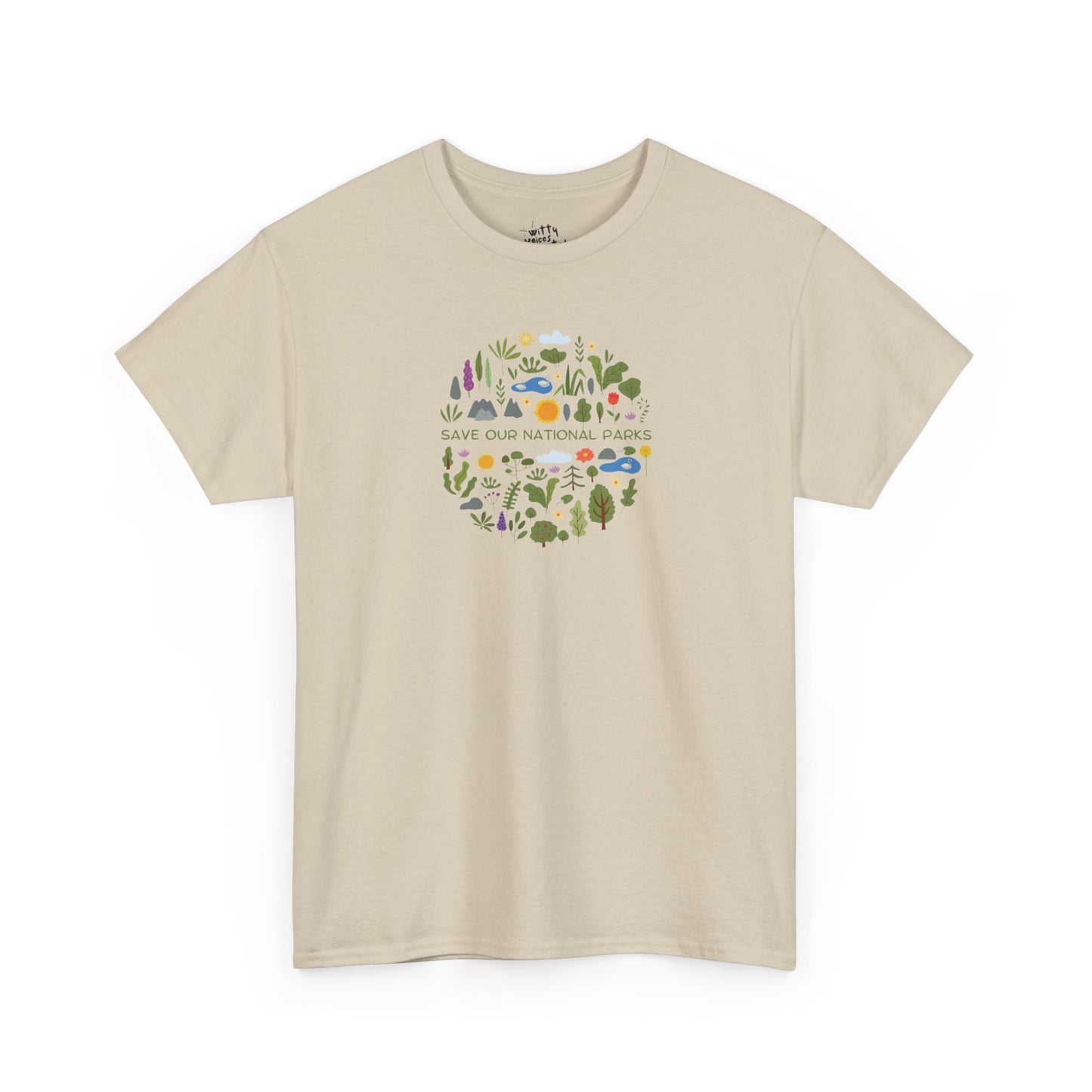 "Save Our National Parks" Unisex Cotton T-Shirt – Available in 4 Colors