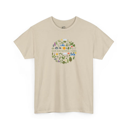 "Save Our National Parks" Unisex Cotton T-Shirt – Available in 4 Colors