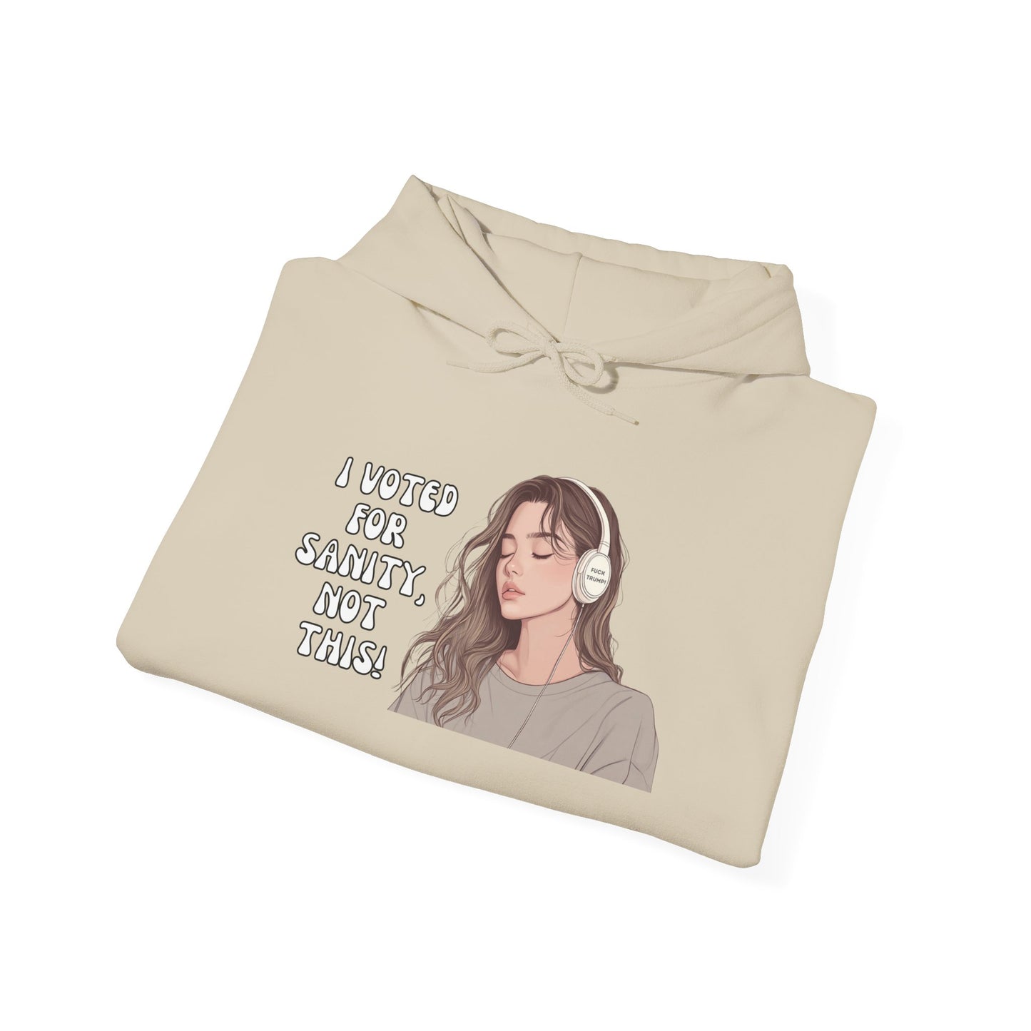 "I Voted for Sanity" Fearless Women Unisex Hoodie - Available in 4 Colors