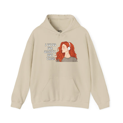 "I Voted for Sanity" Fearless Women Unisex Hoodie - Available in 4 Colors
