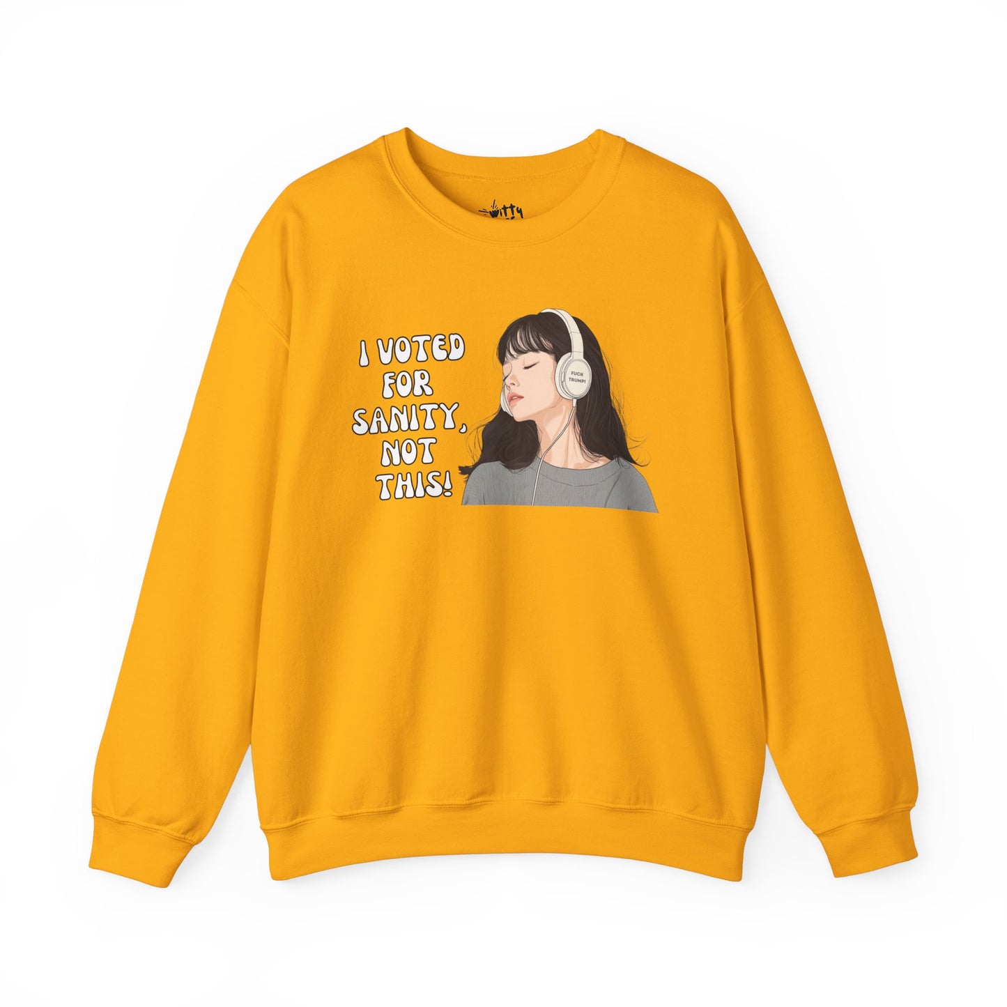 "I Voted for Sanity" Fearless Women Unisex Crewneck Sweatshirt - Available in 4 Colors