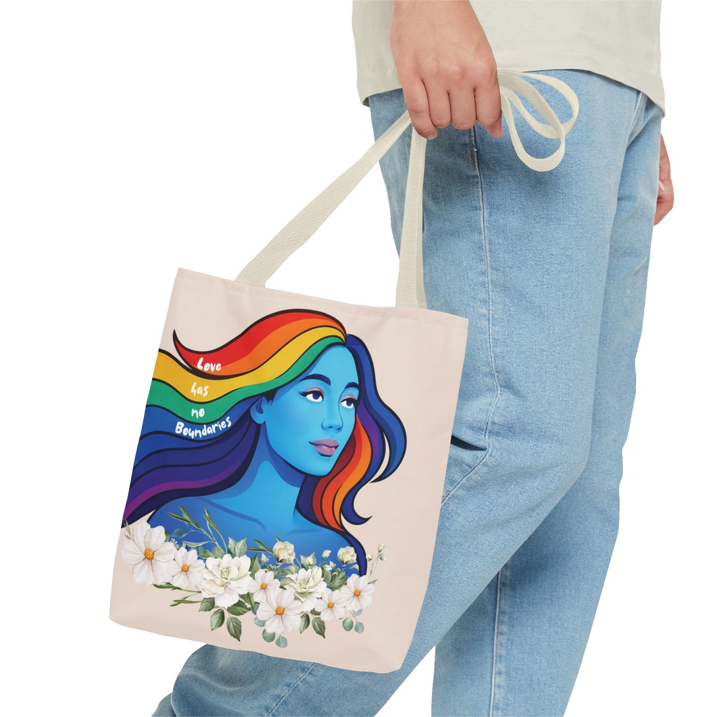 Pride Goddess LGBTQ+ Pride Tote Bag – 3 Sizes