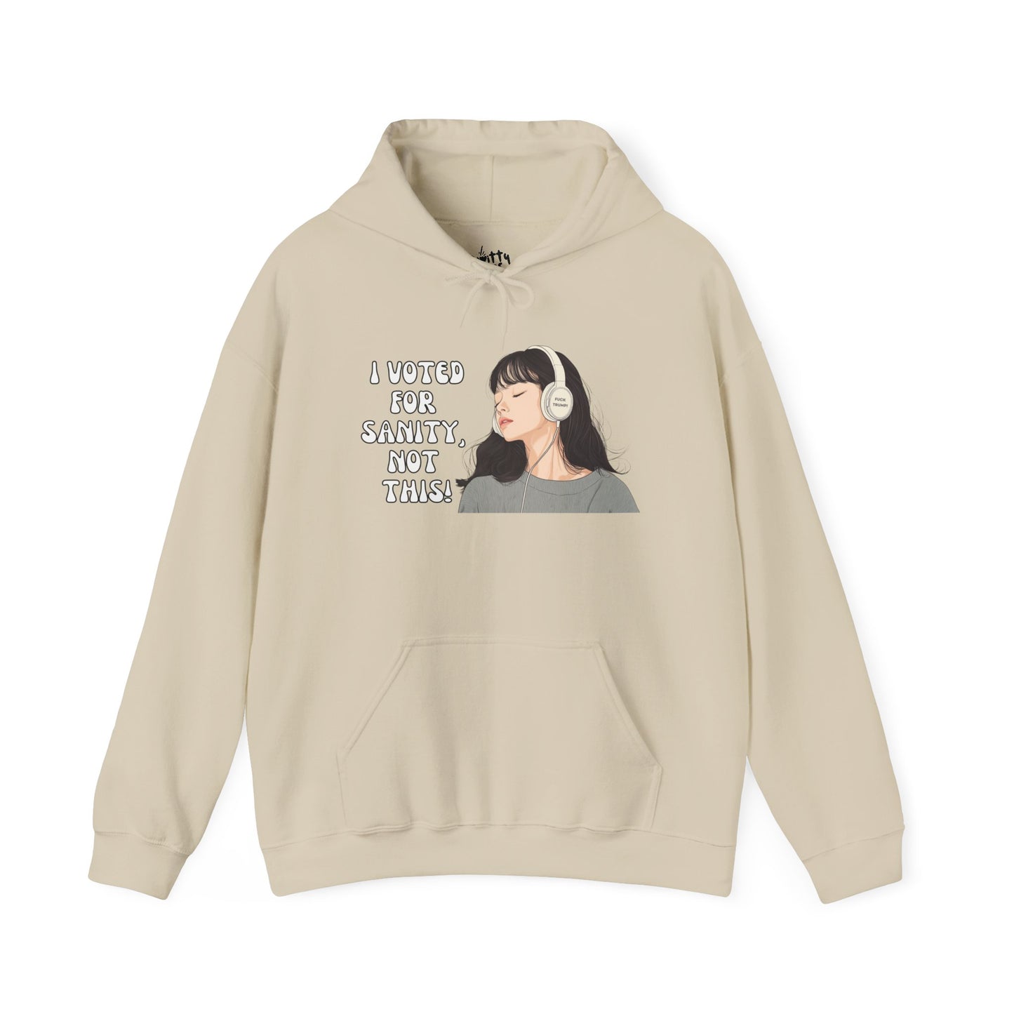 "I Voted for Sanity" Fearless Women Unisex Hoodie - Available in 5 Colors