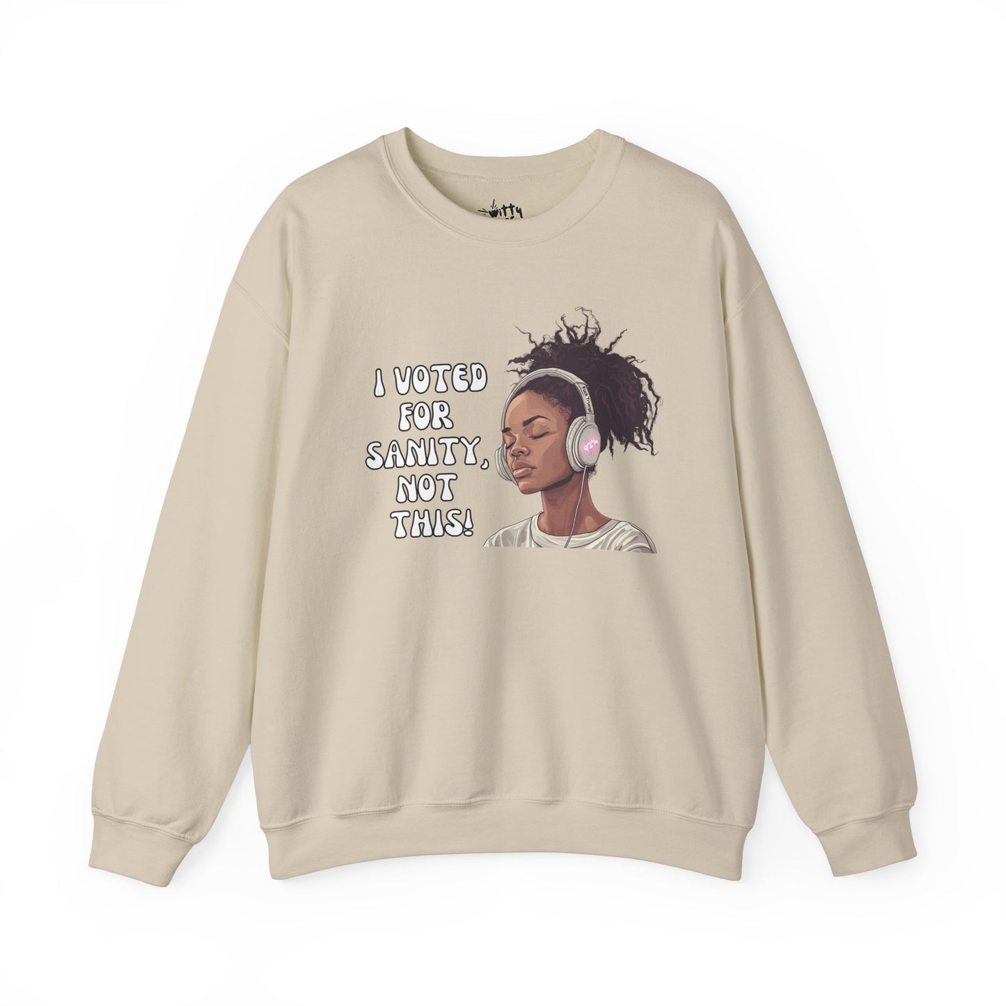 "I Voted for Sanity" Fearless Women Unisex Crewneck Sweatshirt - Available in 4 Colors