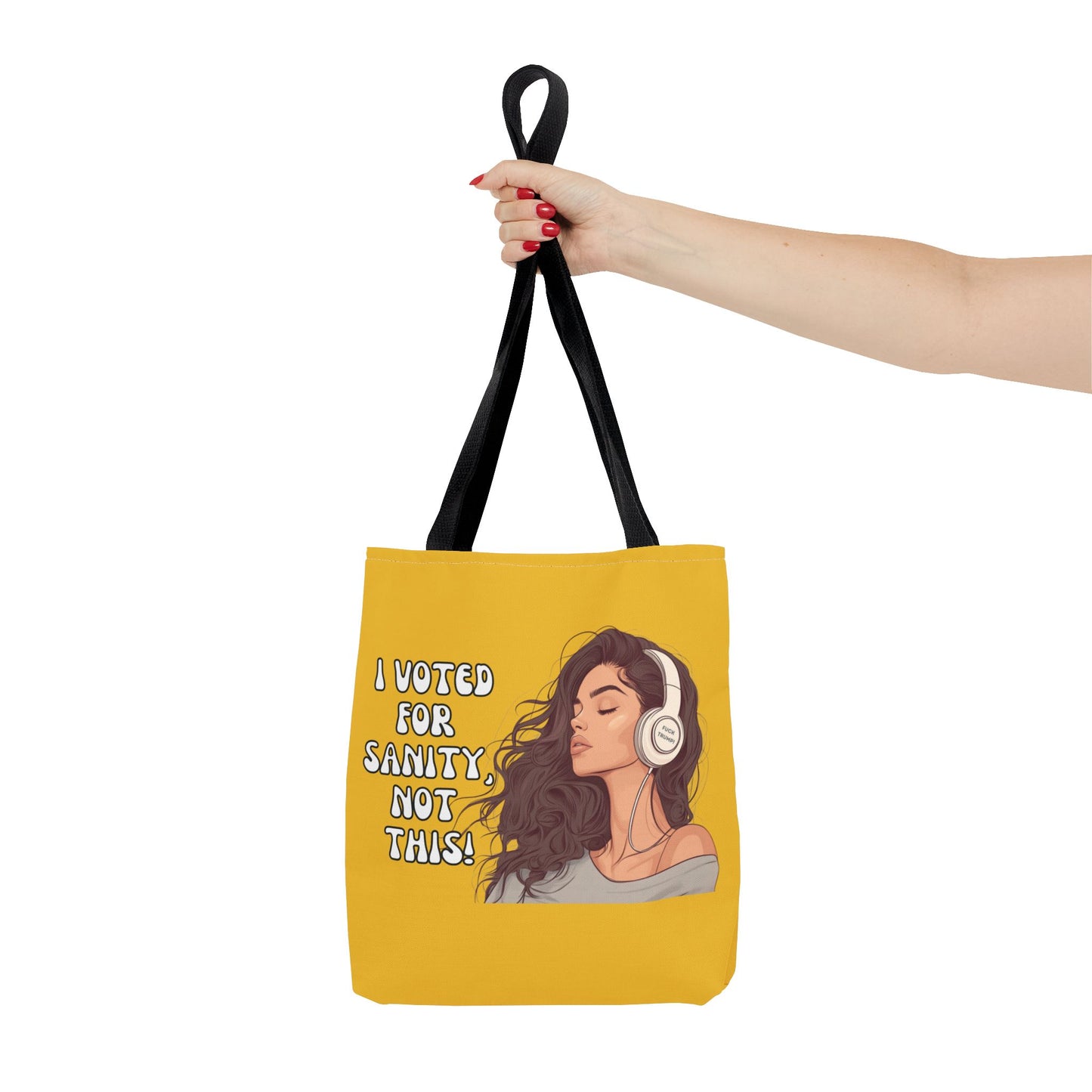 "I Voted for Sanity" Fearless Women Tote Bag – 3 Sizes