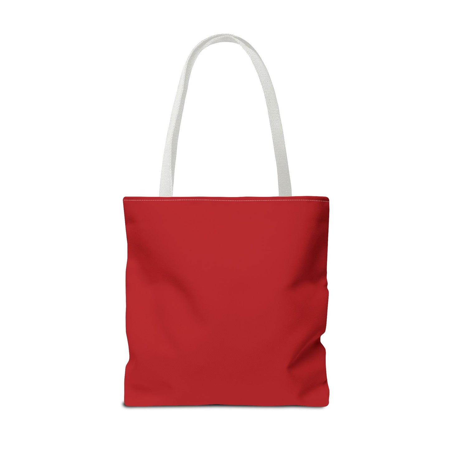 "Be Kind" Minimalist Floral Tote Bag – 3 Sizes - Red
