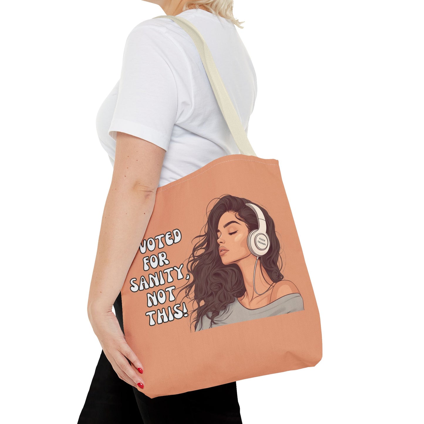"I Voted for Sanity" Fearless Women Tote Bag – 3 Sizes