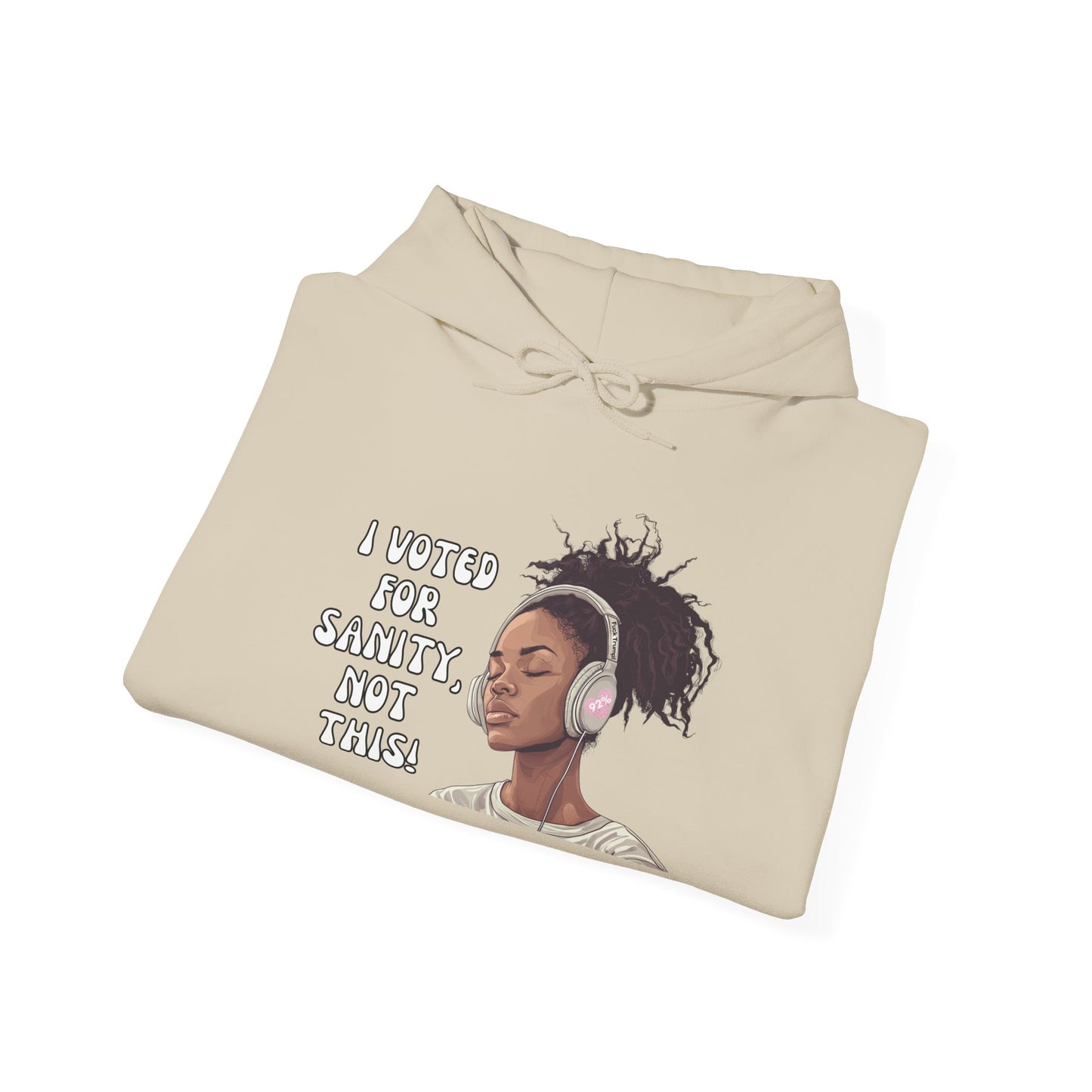 "I Voted for Sanity" Fearless Women Unisex Hoodie - Available in 5 Colors