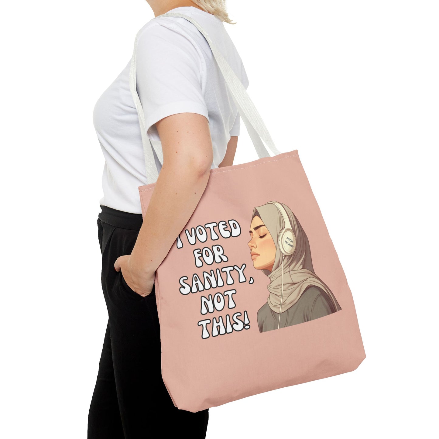 "I Voted for Sanity" Fearless Women Tote Bag – 3 Sizes
