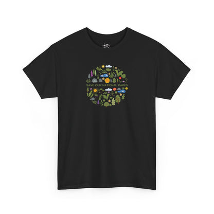 "Save Our National Parks" Unisex Cotton T-Shirt – Available in 4 Colors