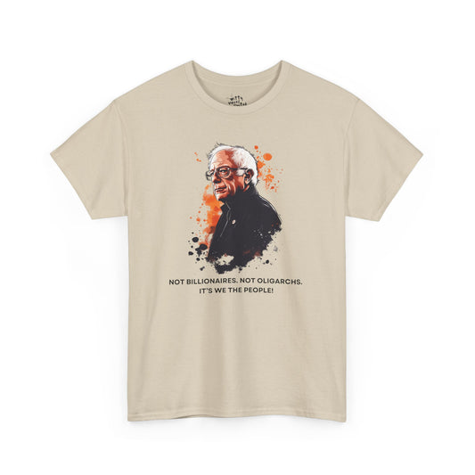 "We The People!" Bernie Sanders Unisex Cotton T-Shirt - Available in 5 Colors