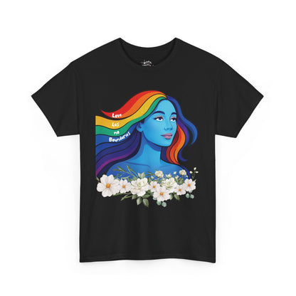 Pride Goddess Unisex Cotton T-Shirt – Available in 5 Colors