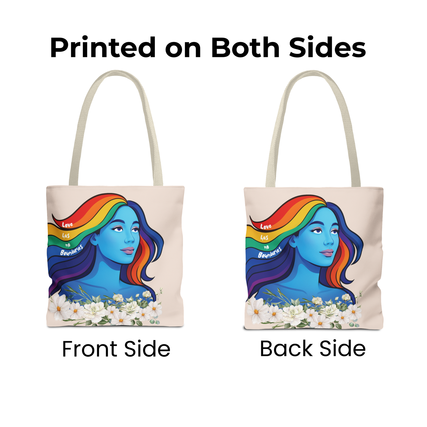 Pride Goddess LGBTQ+ Pride Tote Bag – 3 Sizes